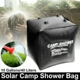 thumbnail image 2 of HIBIBUD Solar Camping Shower Bag, 10 Gallons/40L Portable Camping Shower Bag with On/Off Switchable Shower for Camping Traveling, 2 of 4
