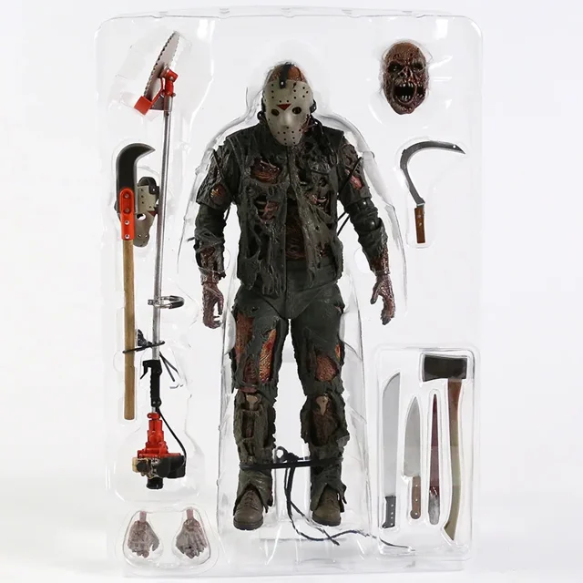 NECA Movie Jason 7" Action Figure Doll Toys Model Garage Kit Gift