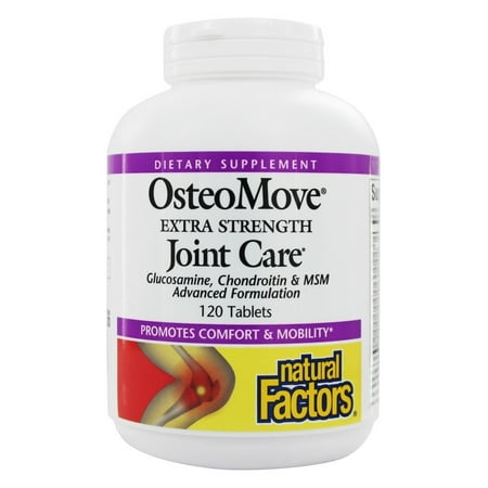 Osteomove Joint Care By Natural Factors - 120 Caplets - Walmart.com
