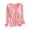 ^Pink, variant on Women's Modal T Shirt Bra Long Sleeve Pajama Yoga Top Padded Casual Top Tee Shirt with Built In Bra Basic T-Shirts Solid Color Women's Bottom Long Sleeved Shirt and Underwear