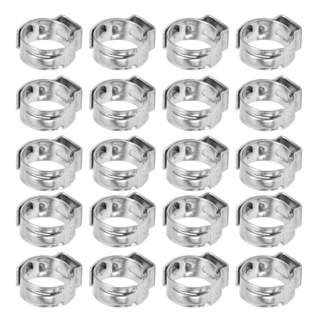 Hose Clamp Assortment,20Pcs Hose Clamp Improves Hose Clamp Adjustable Hose Clamps Quality You Can Trust