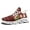 FN003A-25009080-10W, variant on Men's Low-Top Christmas Character Sneakers with Plush Lining - Breathable Lightweight Tennis Shoes Suitable for Running, Daily Wear & Holiday Events -  Red Plaid & Mascot Graphics Shoes