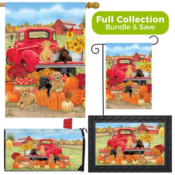 Briarwood Lane Fall Puppies Design Collection