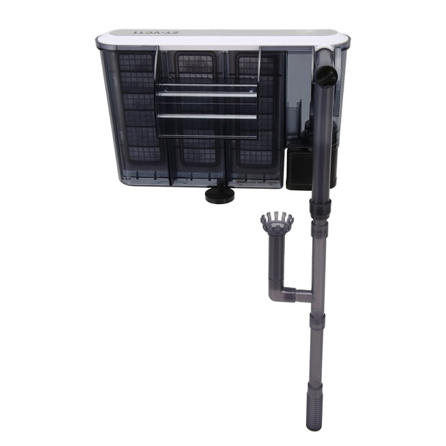 Diseño De Cascada De Filtro De Acuario Ajustable Con Skimmer De Superficie Y Flujo De Agua Ajustable Para Pecera