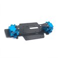 thumbnail image 3 of Bewildely 1 Juego de placa de caja de cambios de coche RC, pieza de repuesto práctica, piezas de tablero de capas, Kit de accesorios de Kits de construcción modelo Azul, 3 of 6