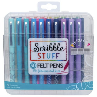 Scribble Stuff Gel Pens * 24 COUNT* GLITTER, NEON, METALLIC
