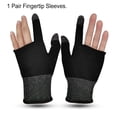 thumbnail image 4 of pitrice 2 Pieces Gaming Sleeve 15pin Knitting Sweat-proof Controller Touch Screen Gloves Portable Mobile Game Cycling Hand Cover, 4 of 6
