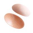 thumbnail image 1 of 2X Women Invisible Shoulder Pads Soft Sticky Padded Shoulder Pads For Self-Adhesive Traceless Breathable Decorative Sewing Accessories Skin Color, 1 of 9