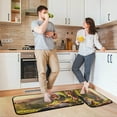 thumbnail image 6 of Wine Glass Grapes Barrel Kitchen Mats Farmhouse Vineyard Fruit Kitchen Rugs Runner Laundry Rug Non Slip Floor Door Mats Soft Doormats Carpet Home Decor Set of 2, 6 of 6