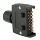thumbnail image 1 of Conector de enchufe de remolque macho plano de 7 pines, conector de enchufe de remolque macho plano de 7 pines, diseño exquisito, 1 of 9