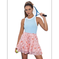thumbnail image 2 of Falda con Volantes para Mujer, Color Naranja, Talla S, 2 of 6