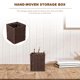 thumbnail image 4 of BRIGHTFUFU Mesa de almacenamiento de tejido a mano 1pc Tabla de té Sundries Basket Office Desktop Pen Holder, 4 of 7