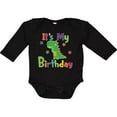 thumbnail image 3 of Inktastic Dinosaur Birthday Party Boys or Girls Long Sleeve Baby Bodysuit, 3 of 5