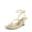 GOLD-PU, variant on Women's kitten Low Strappy Lace Up Heels Open Square Toe Thong Ankle Strap Heels Sexy Fashion Comfort Dress Shoes Party Sylvestra Pumps Heeled Sandals