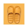 thumbnail image 4 of Fangasis Unisex Slide Sandals Quick Dry Flat Sandal Comfort Slides Pool Lightweight Shower Slippers Yellow 4.5-5(W), 4 of 7