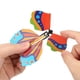 thumbnail image 5 of Juguete de mariposa, mariposa voladora, mariposa voladora de plástico, tarjeta de mariposa voladora, juguete giratorio de mariposa, regalo de cumpleaosToys Fyydes Descripción de la referencia, 5 of 6