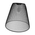 thumbnail image 3 of Cubierta de lámpara colgante, accesorio de iluminación, jaula de Metal Industrial creativa, cubierta de bombilla, adornos para comedor y dormitorio negro Sunnimix Pantalla de lámpara, 3 of 8