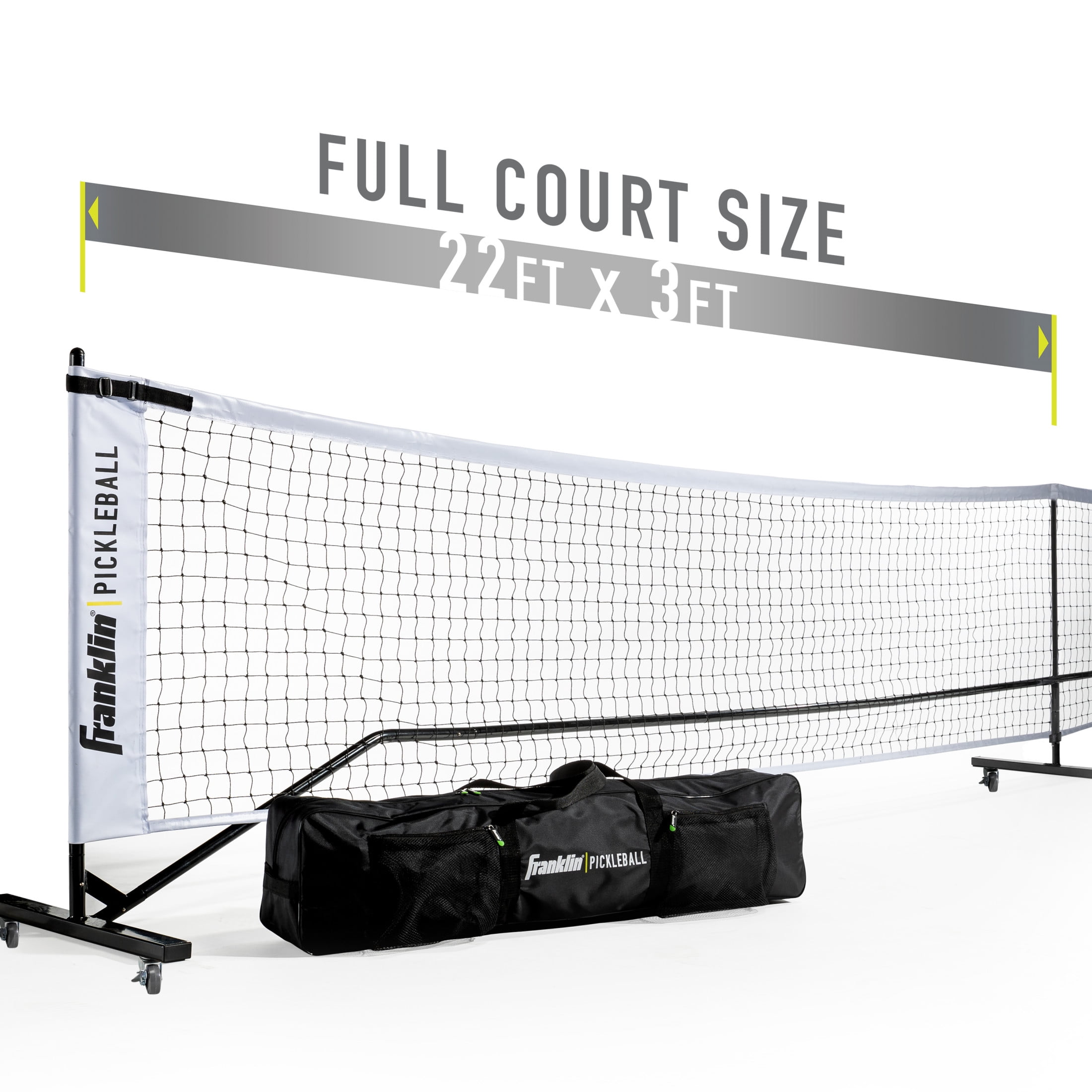 Franklin Sports Official Size Portable Pickleball Net, 22'