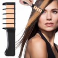 thumbnail image 2 of Disposable Hair Color Temporary Hair Color Chalk Comb Ladies Instant Hair Color Highlight Stripe Color Hair Color Powder For Birthday Party Hair Split End Remover Hair Tinfoil, 2 of 3
