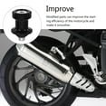 thumbnail image 3 of unbranded 2Ud Tornillos Para Soporte De Oscilante Para Motocicleta Con Acabado Negro Y Aluminio Duradero, 3 of 6