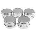 thumbnail image 2 of 10 Uds Frascos de Hojalata de Aluminio de 60ml Jinwen Envases Cosméticos con Tapas para Manualidades DIY Estuche de lata vacía, 2 of 7
