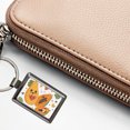 thumbnail image 5 of Kawaii Papayas And Hearts Metal Rectangle Keychain, 5 of 7