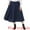 Navy Blue, variant on DARING DIVA Women's Plus High Waisted Casual Flowy A Line Skirts 1X Navy Blue