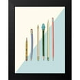 thumbnail image 2 of Brown, Thomas 15x18 Black Modern Framed Museum Art Print Titled - School Study I, 2 of 5
