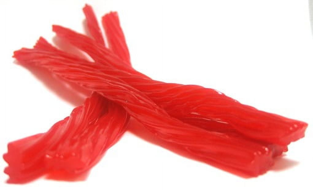 YANKEETRADERS Cherry Red Licorice Twists, Extra Long, 2 Lbs