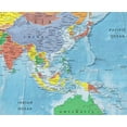 thumbnail image 5 of 24x36 World and USA Classic Premier 3D Two Wall Map Set, 5 of 9