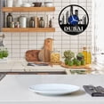 thumbnail image 4 of Dubai Cityscape 12 Inch Vinyl Record Wall Clock - Silent, Creative, and Unique Clock for Living Room, Entryway, or Bedroom Decor - Perfect Gift Idea(12 inchs B without LED), 4 of 6