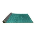 thumbnail image 2 of Ahgly Company Indoor Rectangle Oriental Turquoise Blue Industrial Area Rugs, 5' x 7', 2 of 4