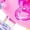 Pink, variant on Pullable Bird Plastic Ball Toys with Pacifiers and Flowers, Parrot Toys for Medium and Large Parrot Quaker Monk Parakeet Sun Conures