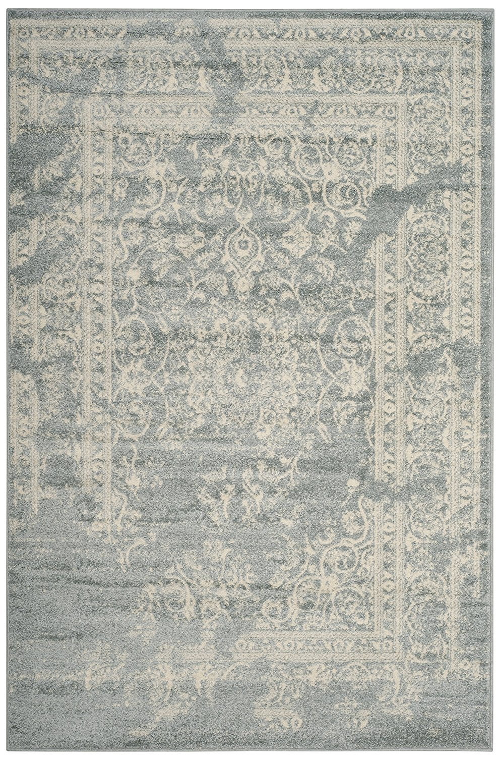 safavieh adirondack area rug on Safavieh Adirondack Collection Adr101t Slate And Ivory Oriental Vintage Distressed Area Rug 4 X 6 Walmart Com Walmart Com