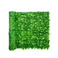thumbnail image 2 of Artificial Green Leaf Hedging Wall Roll - Weather-Resistant Fence Panel, Balcony Sun Shade & Privacy Screen for Indoor Outdoor Decor, 2 of 5