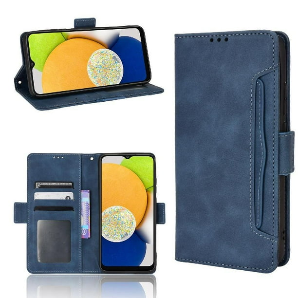 Funda Tipo Billetera GANGXUN para Samsung Galaxy A03 – Tapa Flip con Tarjetero