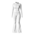 thumbnail image 3 of Workout Sets for Women Pilates Outfits for Women Gym Outfits for Women Yoga Set Tight Fitted Running Set Two Piece Workout Set Matching Workout Sets for Women Gym Sets for Women, 3 of 7