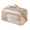 Beige, variant on WeDecorBay Gauze Make-up Bag Large-capacity Stylish Portable Cosmetic Organizer Smart Partitioning Versatile Toiletry Pouch Travel Accessory Makeup Storage Beige