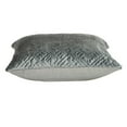 thumbnail image 6 of Parkland Collection Eris Transitional Quilted Charcoal Throw Pillow, 6 of 7