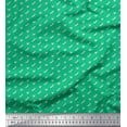 thumbnail image 1 of Soimoi Cotton Voile Fabric Stork Bird Small Printed Craft Fabric by The Yard 56 Inch Wide, 1 of 1