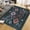 Green tone, variant on Area Rug Machine Washable Non-Slip Low Pile Geometric Print Pattern Western Easy-Cleaning Rug for Living Room Bedroom Nursery Entryway