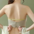 thumbnail image 4 of PUMISAS Wireless Onepiece Strapless Bras For Women Push-Up Solid Color Seamless No Underwire Top Everyday Comfortable Wrap Chest Bras, 4 of 8