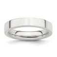 thumbnail image 6 of 925 Sterling Silver 4mm Comfort Fit Flat Band Ring Size 12, 6 of 6