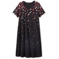 thumbnail image 2 of Woman Within Plus Size Perfect Short-Sleeve Crewneck Tee Dress, 2 of 6