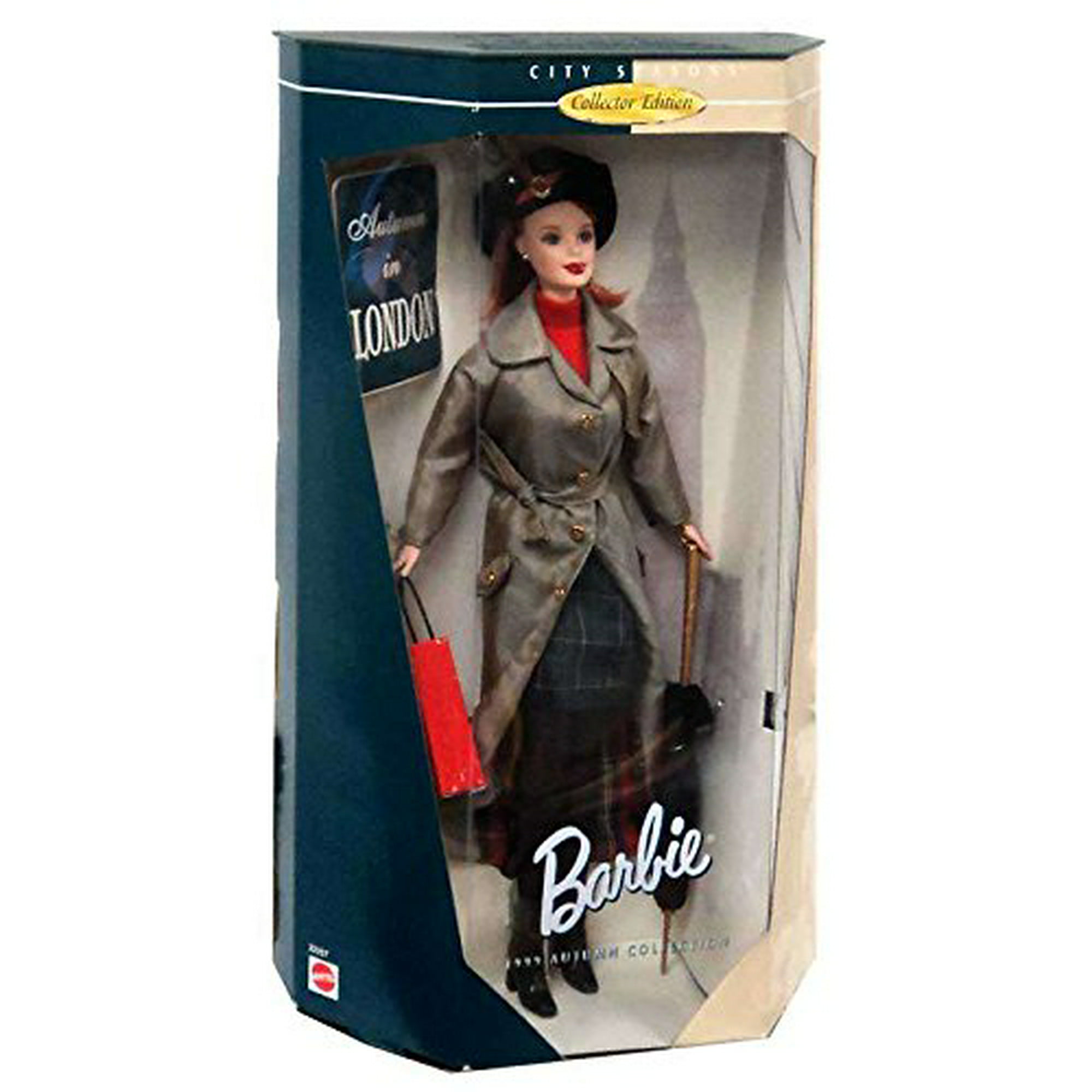 Barbie City Seasons Collector Edition Autumn in London -- 1999 