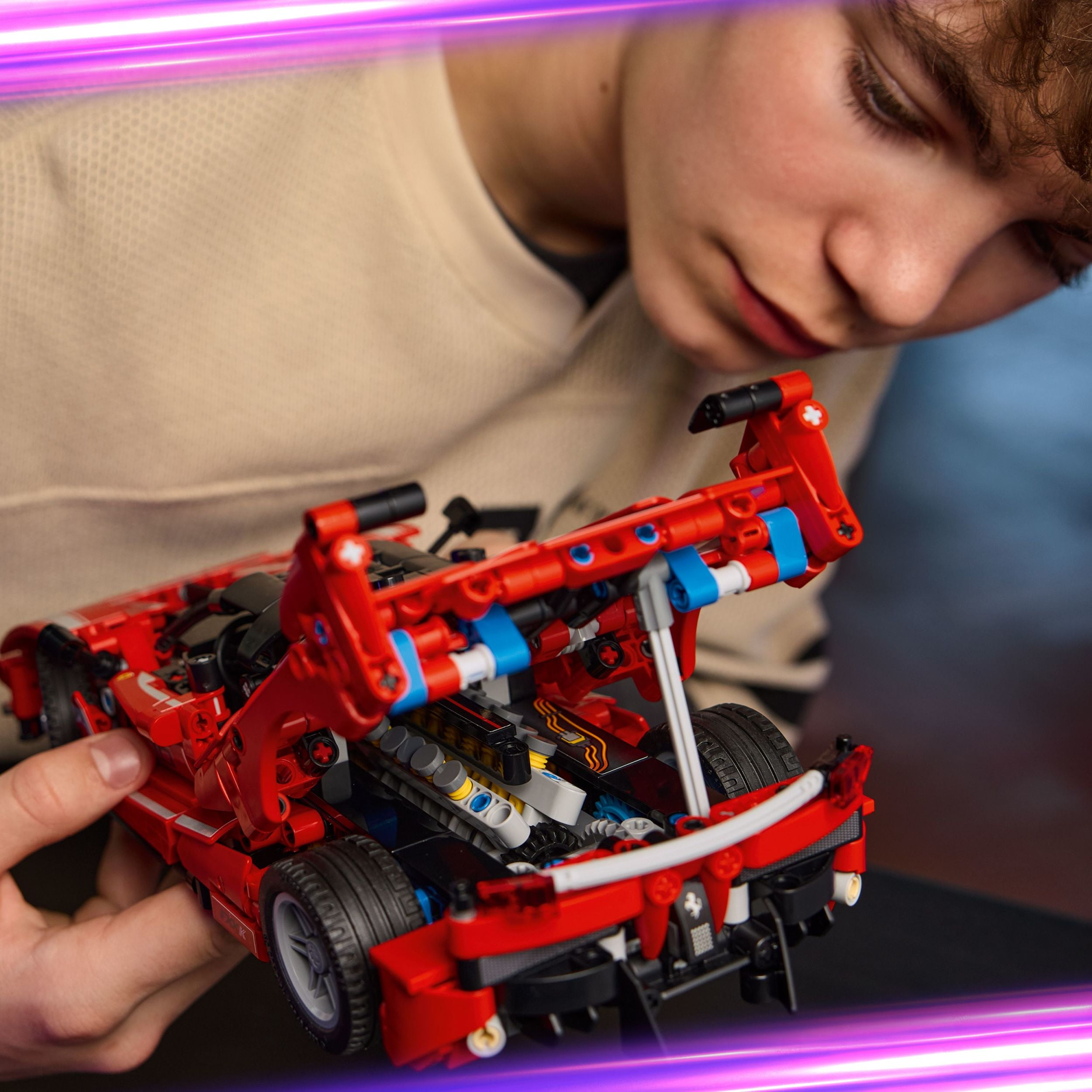 LEGO Technic Ferrari FXX K, Ensemble de Modèle de Voiture, Jouet de Construction STIM 42212 LEGO Ferrari FXX K 42212