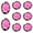 Light Purple, variant on 4Pcs Artificial Floating Lotus Flower with Water Lily Pad, Lifelike Pond Pool Lotus Ornaments Realistic Ornament for Home Garden Pond Aquarium Decor, Artificial Plants,3.9 Inch