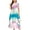 White-Tie-Dye, variant on HVEOO Maxi Dresses for Women Summer Casual Loose Short Sleeve Long Beach Dress with Pocket