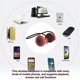 thumbnail image 5 of Methold Mini 503 Auricular inalámbrico Mini Auricular deportivo Carga USB Compatible con Bluetooth 4.0 Auricular Auriculares Reproductor de música Mp3 Cables de audio/vídeo Rojo, 5 of 5