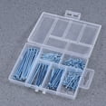 thumbnail image 2 of 240 PCS Assortment Nails Brad Nails Round Picture Hanging Nails (Silver), 2 of 6